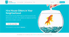 Desktop Screenshot of housesitter.com